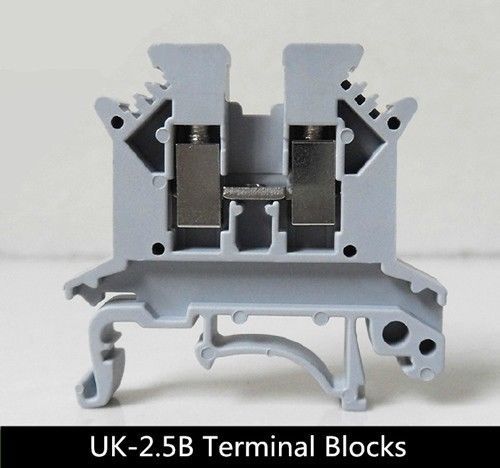 100Pcs UK-2.5B DIN rail Terminal blocks Phoenix type