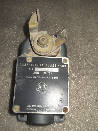 (v23-1) 1 used allen bradley 801-cmc2-1 limit switch for sale