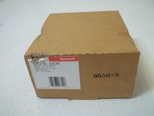 HONEYWELL C437G 1036 GAS/AIR PRESS SWITCH *NEW IN A BOX*
