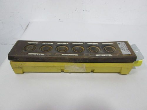 WOODHEAD 4026 6-BUTTON STATION PUSHBUTTON 250V-AC 20A AMP D318227