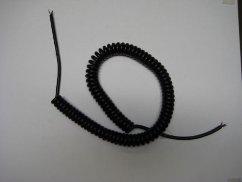 Coil cables, 3 conductor, 22awg, 21 inches retracted length, 10 feet extended. for sale