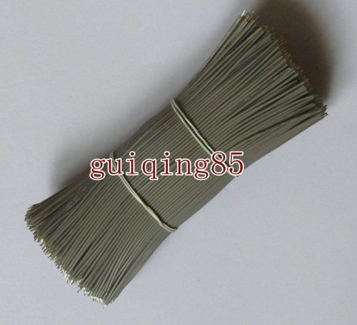 100pcs gray color cord ul-1007 26awg wires 150mm / 6&#034; cable 15cm for sale