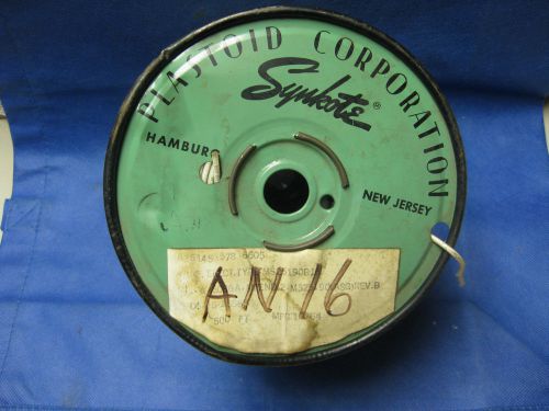 Roll of vintage 1964 synkote an 16 stranded wire plastoid corp. military wiring? for sale