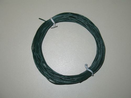 28 awg stranded hook-up wire 10m (32.8ft) green, flexible, us seller. for sale