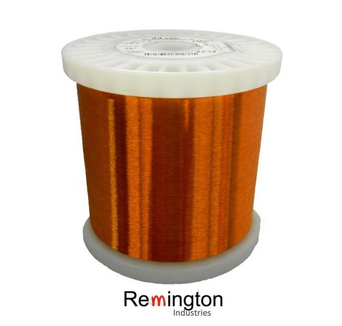 42 awg gauge heavy formvar copper magnet wire 5.8 lbs 0.0029&#034; 105c amber mw-15-c for sale