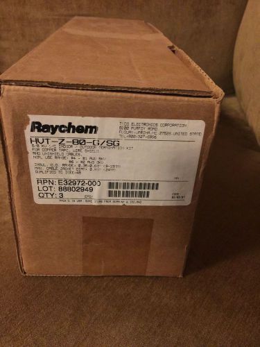 3 Raychem HVT-Z-80-G/SG 5KV Heat Termination Kit Tyco Electronics Indoor Outdoor
