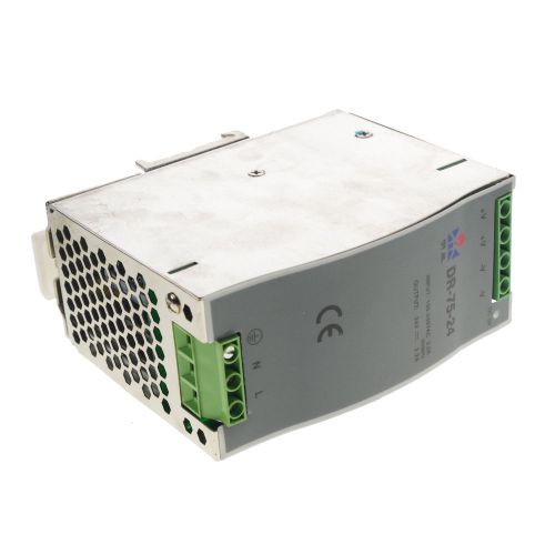 New 75w din rail mounted 24vdc 3.2a output industrical power supply supplier for sale