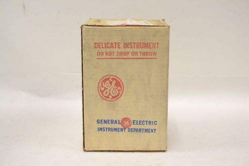 New general electric ge 50-103121aerx2 dc ammeter panel 0-300 amperes b327387 for sale