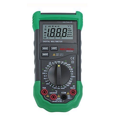 New digital multimeter mastech ms8264 30 range + temperature measurement for sale