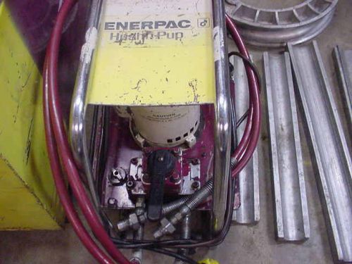 Enerpac hydraulic pipe conduit  bender MINI EEGOR 1&#034; 1 1/4&#034; 1 1/2&#034; 2&#034; 1 shot