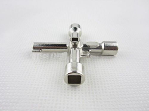 New 1pc  universal alloy cross key for train/electrical cabinet/elevator for sale
