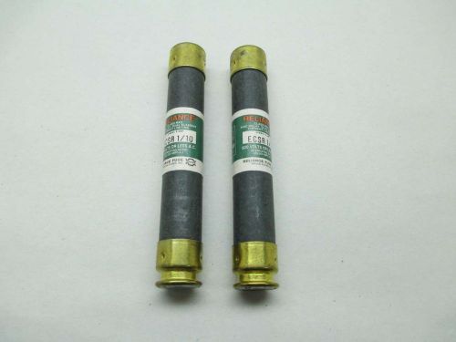 Lot 2 new brush fuses ecsr 1/10 reliance fuse 600v-ac 1/10a amp fuse d382487 for sale