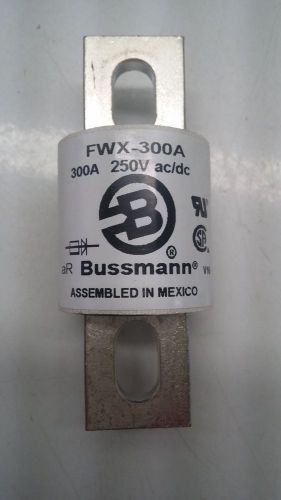 Bussmann fwx-300a 250v ac/dc fuse stud mount, bolt down for sale