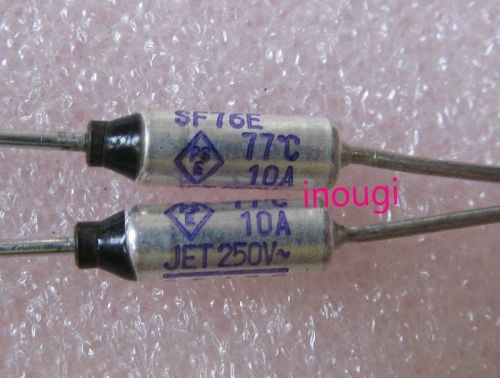 3 pcs NEC Fuses 77°C 10A 250V Thermal Fuse SEFUSE Cutoffs  Accessories