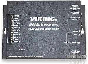 Viking multi-input voice dialer/annou vk-k-2000-dva for sale