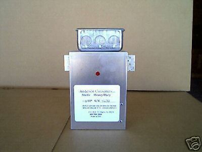 New!!! static anderson phase converter 1-3hp heavy duty for sale