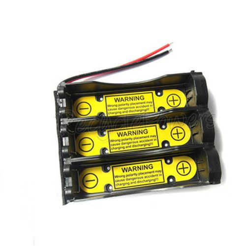 2 x 3s1p 11.1v 18650 holder case battery w/ li-ion pcm protection circuit module for sale