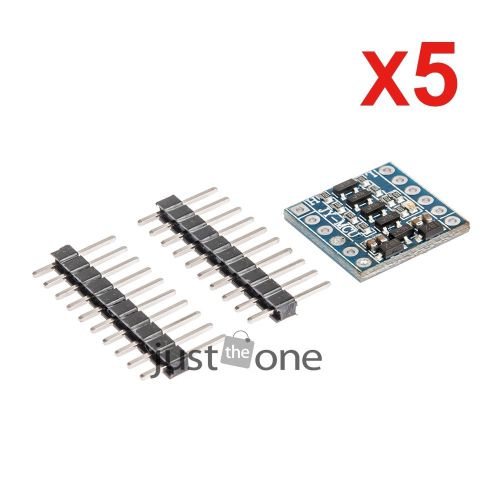 5 PCS 5V-3V IIC UART SPI Wire Level Conversion Level Adapter 4-Way for Arduino