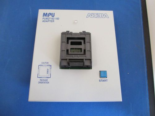 Altera mpu plmq7192-160 programming adapter for sale