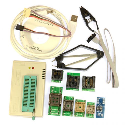 Tl866a high speed programmer usb ic eprom eeprom flash bios programmer + clip for sale