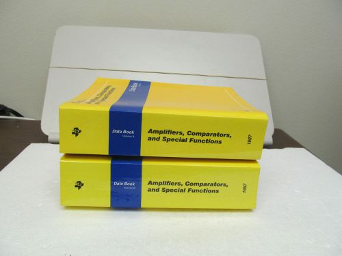 TEXAS INSTRUMENTS AMPLIFIERS, COMPARATORS, AND SPECIAL FUNCTIONS, 2 VOL., 1997