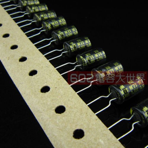 4377) 50pcs sanyo 820uf  6.3v 8*11mm 105°c motherboard radial capacitor for sale