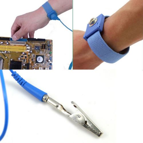 Functional anti-static wrist strap band esd discharge grounding electricity for sale
