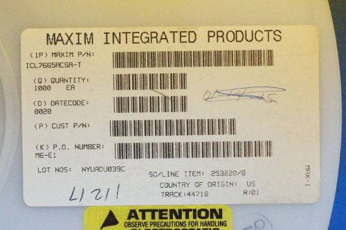 ICL7665ACSA Maxim Lot of 10 pcs / multiple lots available