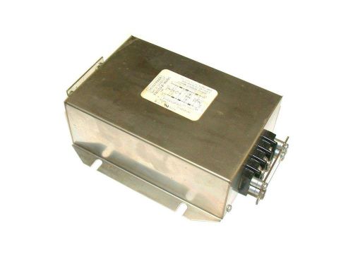 Schaffner 3-phase ac line filter 10 amp model fn352z-10/03 for sale