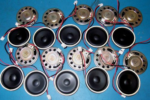 20pc lot miniature speakers 2 inch 8 ohm 2.5w for sale