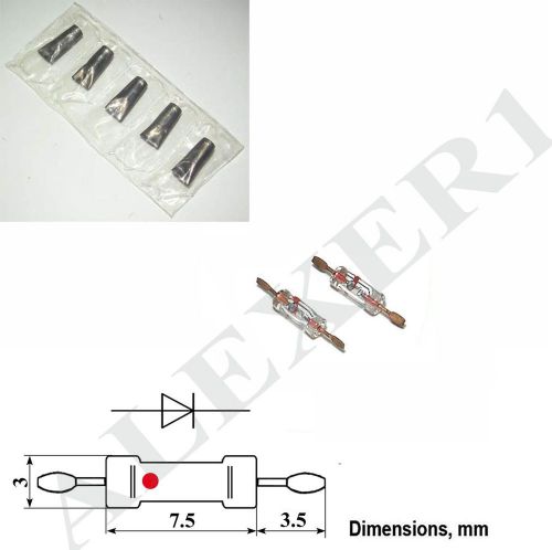 2x 2A201A Microwave Si  Detector Diode 0.5-3.75GHz
