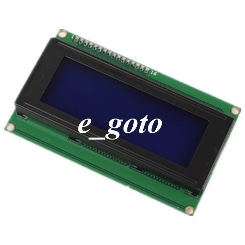 IC/I2C/TWI 2004 204 20X4 LCD display module Blue Screen for Arduino Raspberry pi