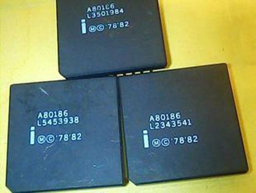 A80186 intel microprocessors high-integration 16-bit for sale