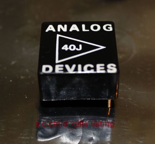 Vintage Analog Devices 40J operational amplifier block, working unit