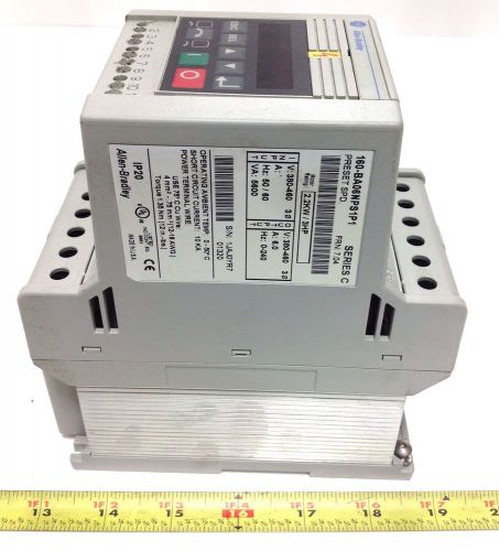 Allen bradley  variable frequency drive 160-ba06nps1p1 series c for sale
