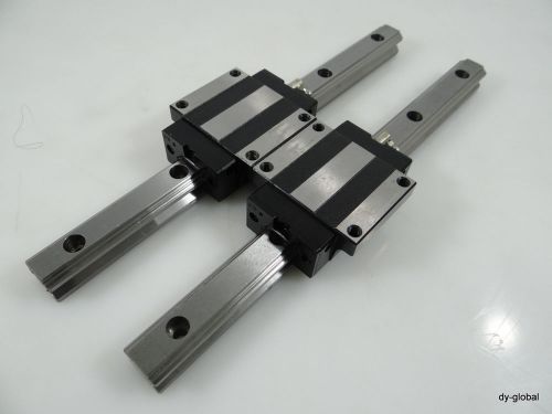 Sbg20fl+280mm sbc used lm guide linear bearing hsr20a cnc route 2rail 2block for sale