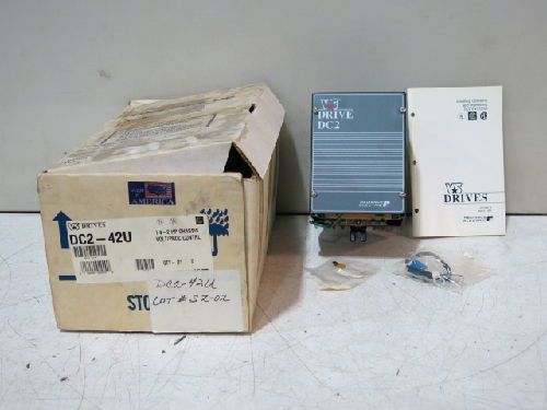 RELIANCE ELECTRIC DC2-42U DC2 MOTOR CONTROLLER,1-PHASE,115/230 V, 1-2 HP