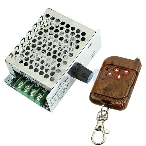 Dc9v-6v pwm dc motor adjust speed controller+wireless remote control switch 20a for sale