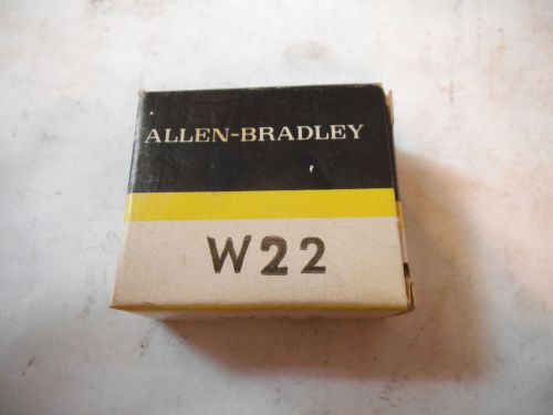 Qty= 2 allen bradley w22 overload relay heater element - new for sale
