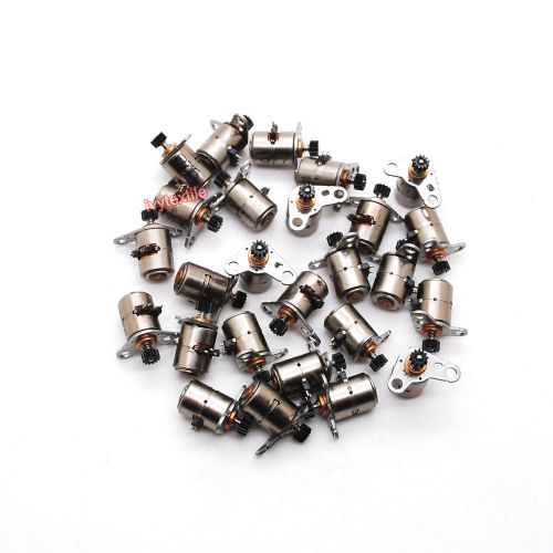 10pcs Nidec 2 Phase 4 Wire 3V-5V dc micro stepper motor dia 6mm stepping motor