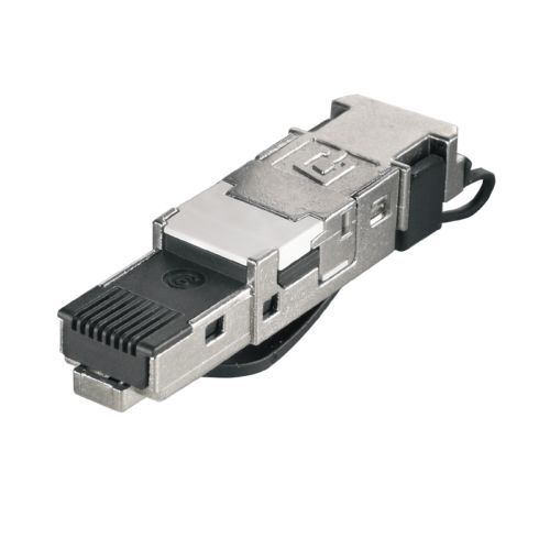 Industrial Ethernet RJ45 connector metal Weidmuller Weidmuller IE-PS-RJ45-FH-BK