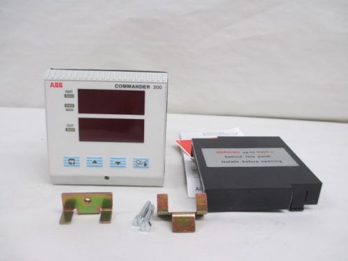 New abb c201b11301ustdce commander 200 115/230v-ac process meter d226166 for sale