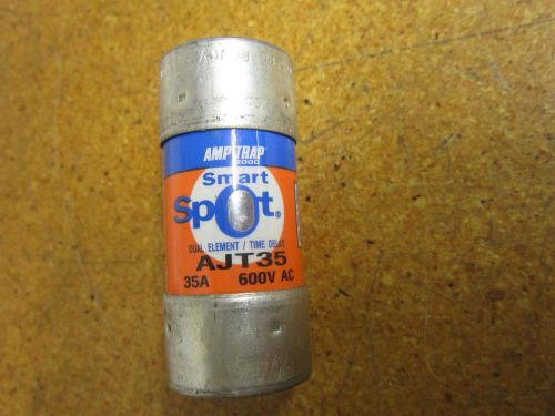 Amp-trap ajt35 dual element time delay fuse 35a 600vac new for sale
