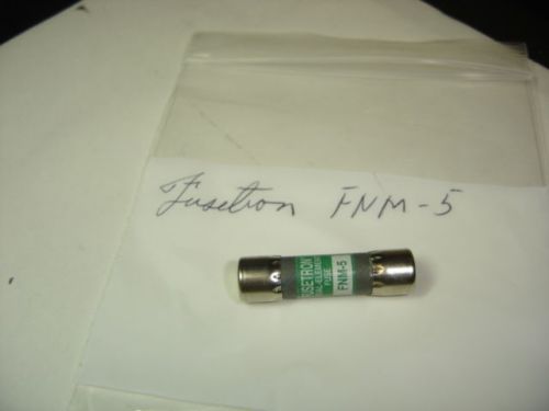 FUSETRON FNM 5 FUSE TIME DELAY 250 VAC OR LESS