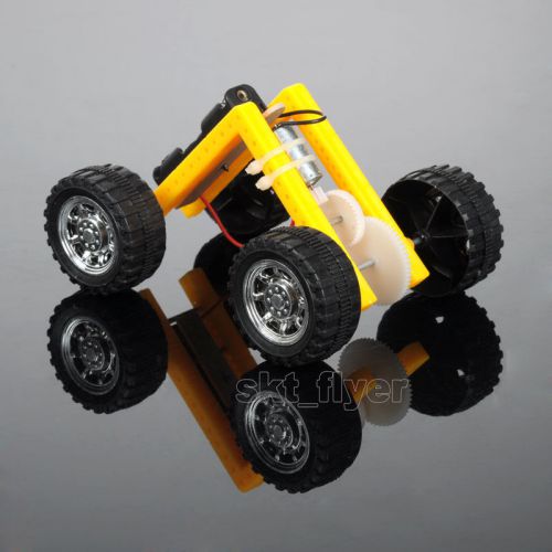 L-shaped Electric Car Educational DIY Puzzle IQ Gadget Hobby Robotic Toy Model
