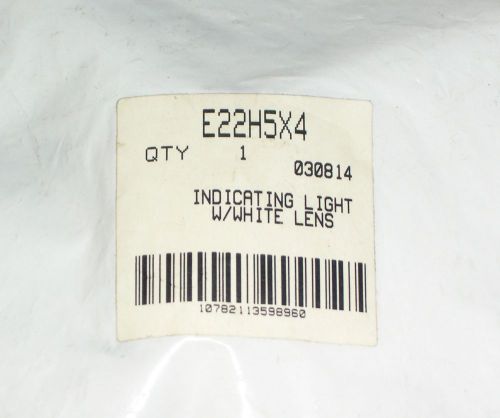 EATON CUTLER-HAMMER, WHITE INDICATING LIGHT, E22H5X4