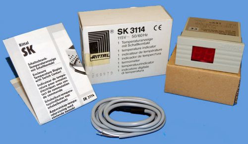 NEW Rittal SK-3114 Digital Temperature Indicator Control 115V / Avail QTY