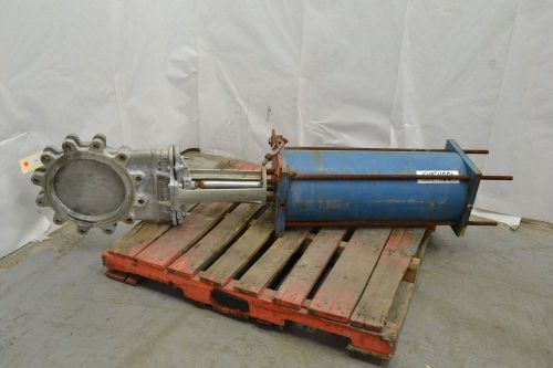 FC FLOW CONTROL FIG 80 B PNEUMATIC 150 FLANGED 12IN KNIFE GATE VALVE B259794
