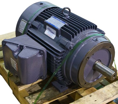 New hyundai hjs286sr335 20 hp inverter shield motor 1175 rpm, 3 phase, 230/460v for sale