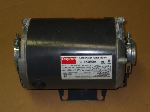 Dayton 3k090a carbonator pump motor (teel 2p386 a) 1/2hp, 115v/230v for sale
